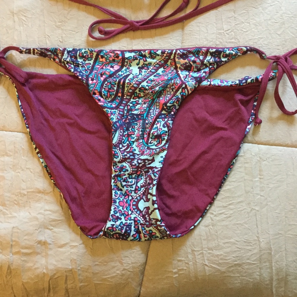Reversible cute boho print bikini - Picture 4 of 5